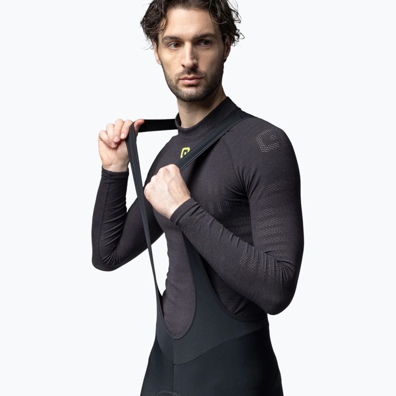 Pantaloni da ciclismo Alé Winter Bibtights nero/nero da uomo 3