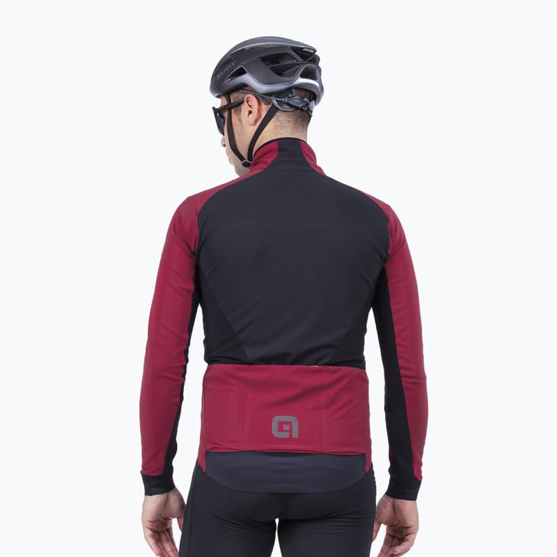 Giacca da ciclismo Alé Future Warm rosso masai/masai rosso da uomo 2