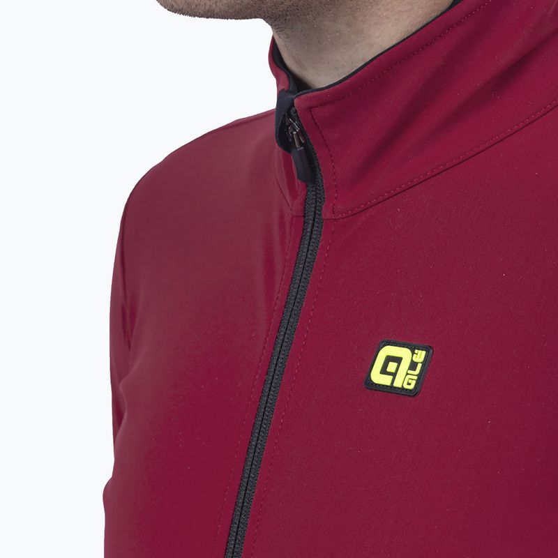 Giacca da ciclismo Alé Future Warm rosso masai/masai rosso da uomo 3