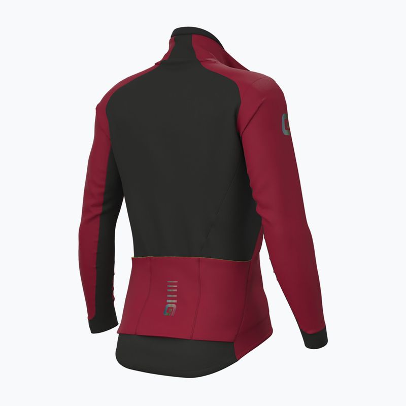 Giacca da ciclismo Alé Future Warm rosso masai/masai rosso da uomo 7