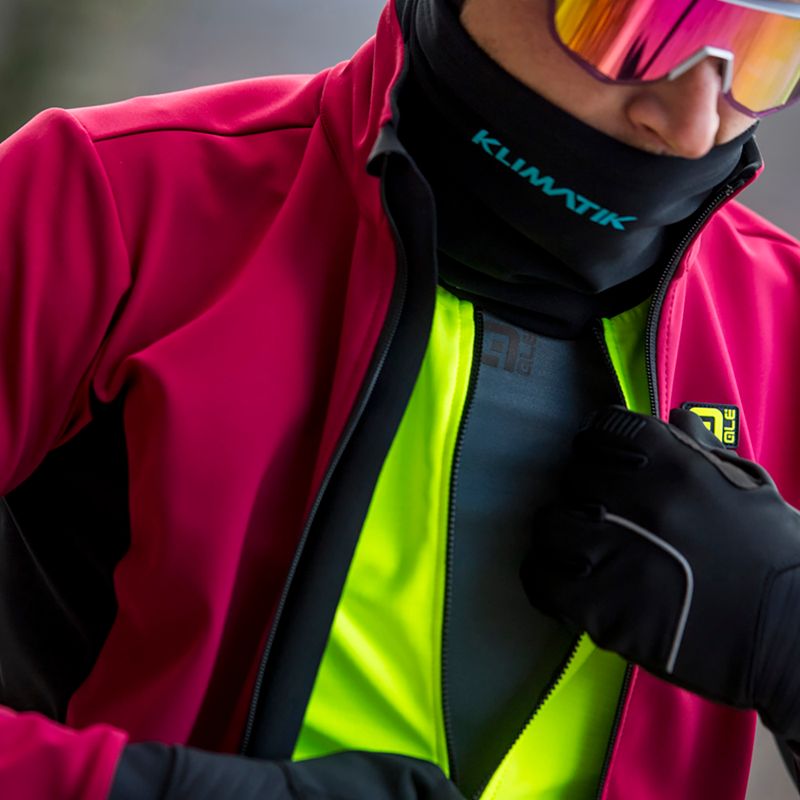 Giacca da ciclismo Alé Future Warm rosso masai/masai rosso da uomo 8