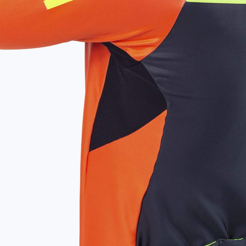 Giacca da ciclismo da uomo Alé K-Tornado 2.0 arancio fluo/arancio fluo 4