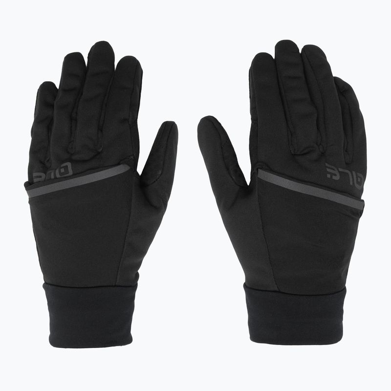 Guanti da bici Alé Scirocco nero 2