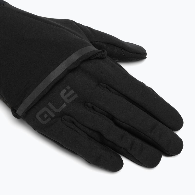 Guanti da bici Alé Scirocco nero 8