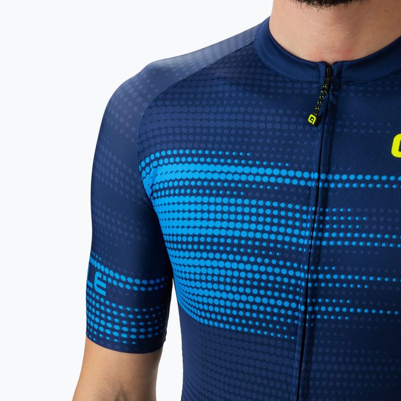 Maglia ciclismo uomo Alé Maglia MC Turbo blu 4