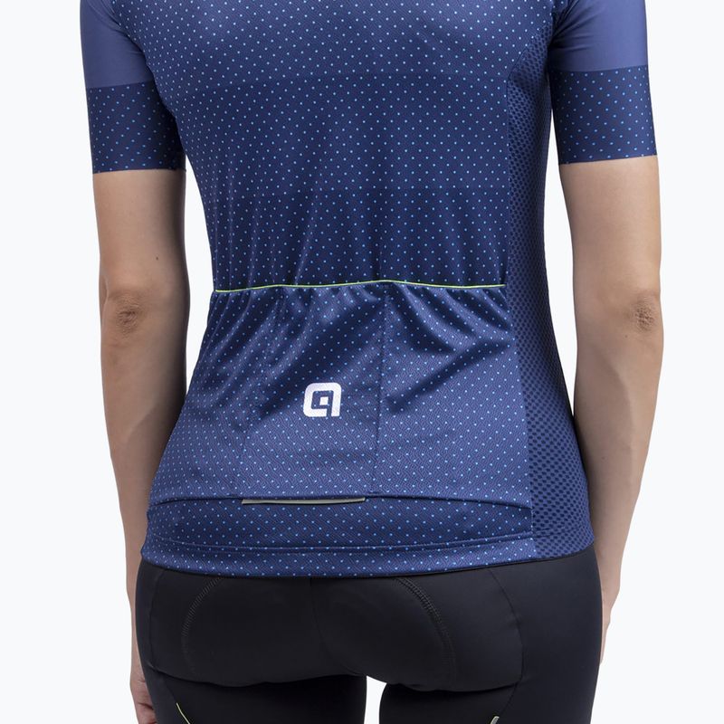 Maglia ciclismo donna Alé Maglia Donna MC Level blu 4