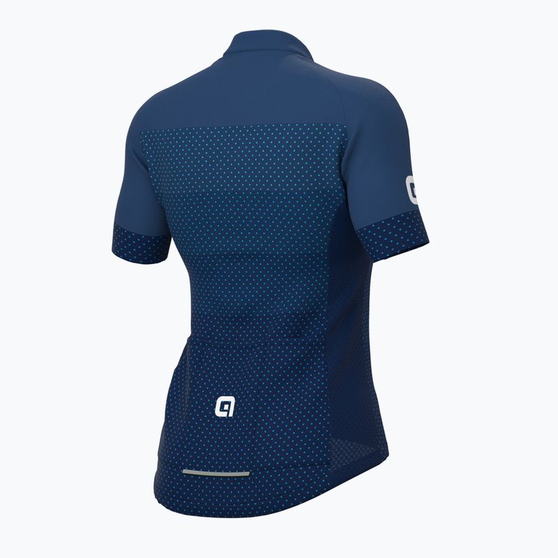 Maglia ciclismo donna Alé Maglia Donna MC Level blu 9