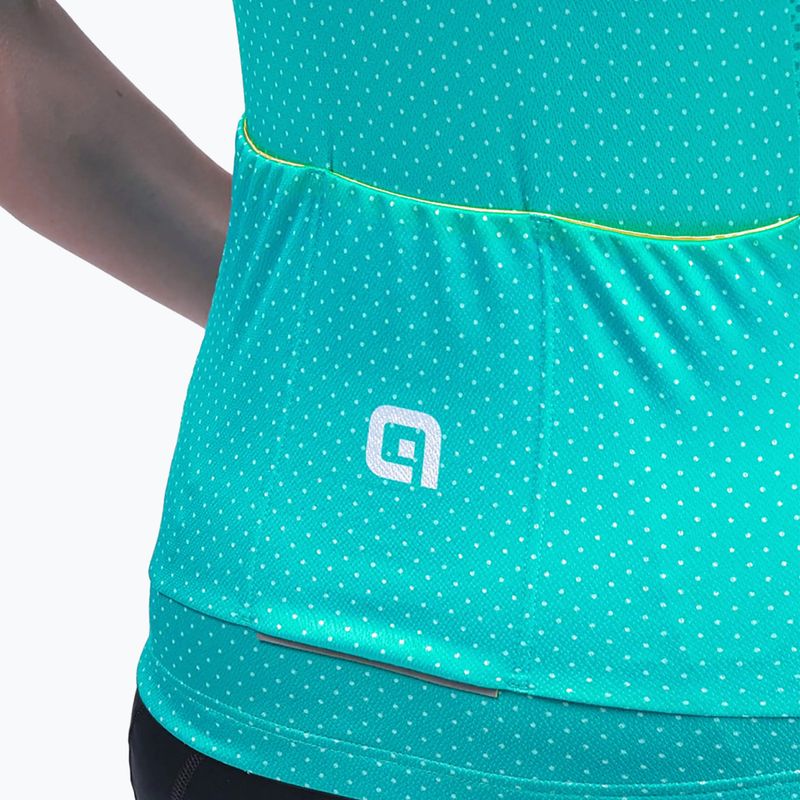 Maglia ciclismo donna Alé Maglia Donna MC Level turchese 6