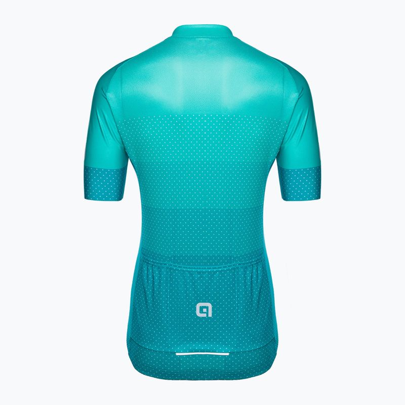 Maglia ciclismo donna Alé Maglia Donna MC Level turchese 8