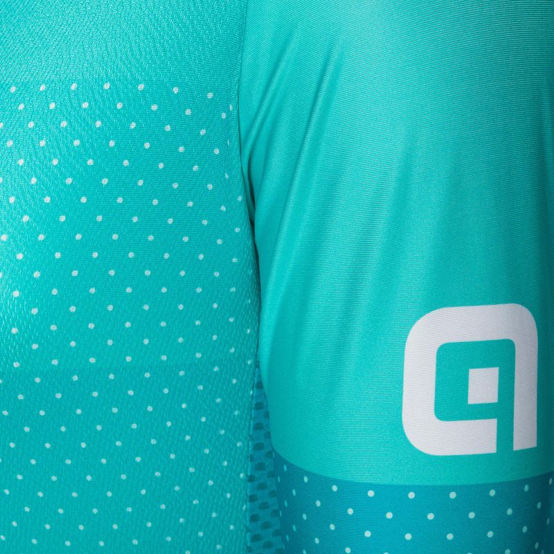 Maglia ciclismo donna Alé Maglia Donna MC Level turchese 10