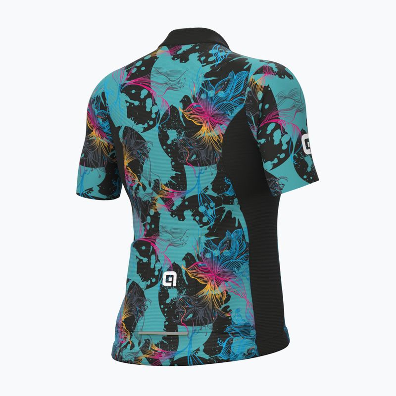 Maglia ciclismo donna Alé Maglia Donna MC Chios turchese 2