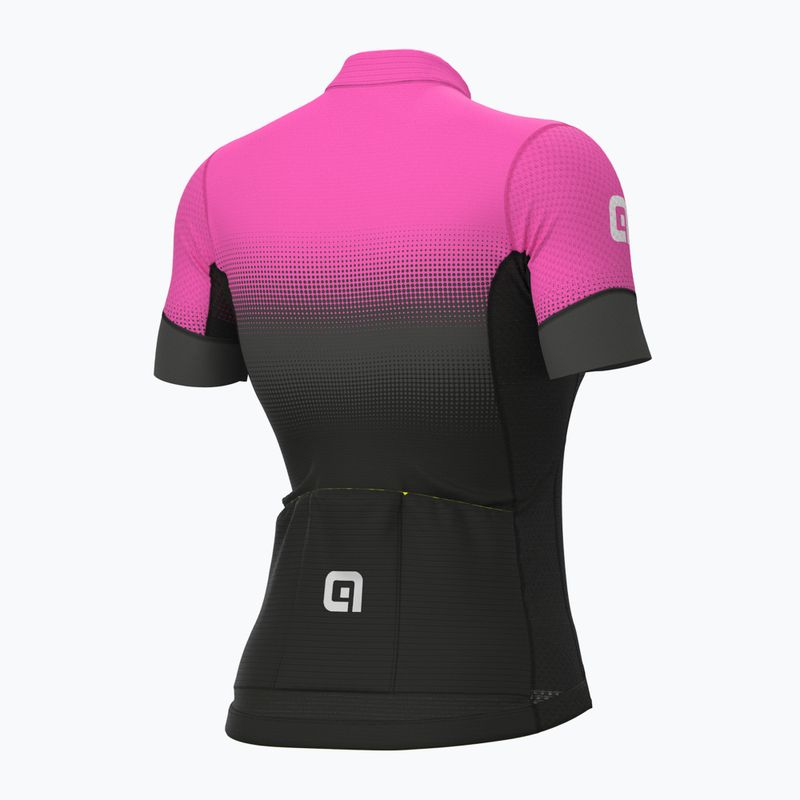 Maglia ciclismo donna Alé Maglia Donna MC Gradient rosa fluo 2