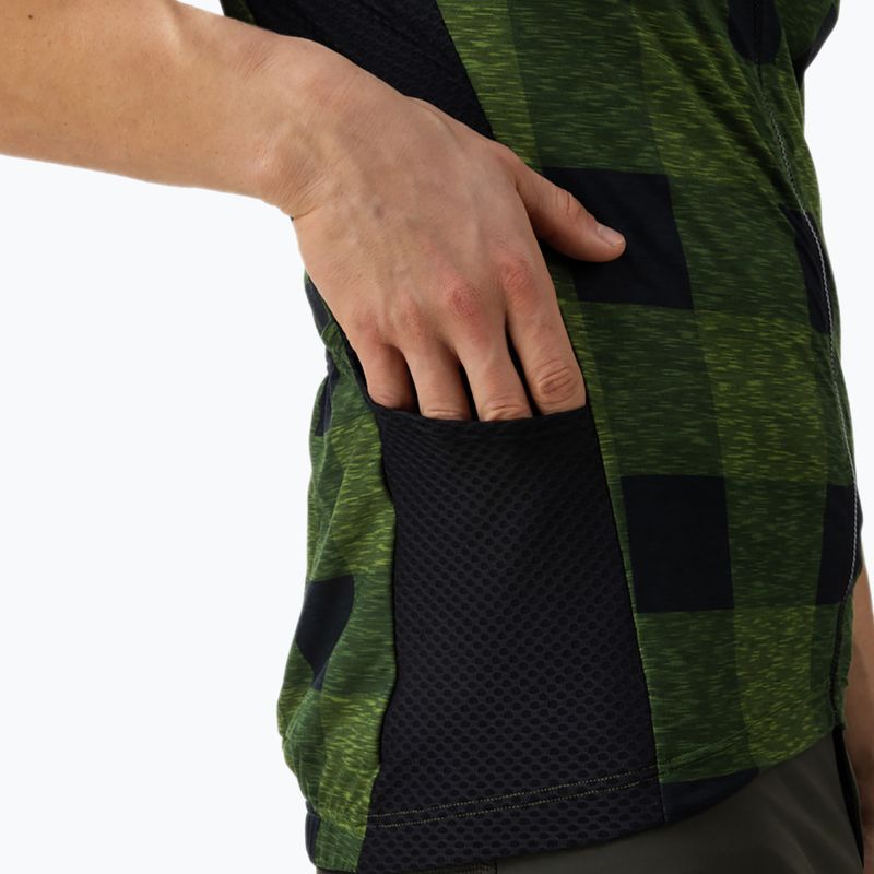 Maglia ciclismo Alé Maglia MC uomo verde scozzese 4