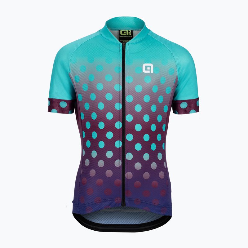 Maglia ciclismo bambino Alé Maglia Bimbo MC Bubble verde