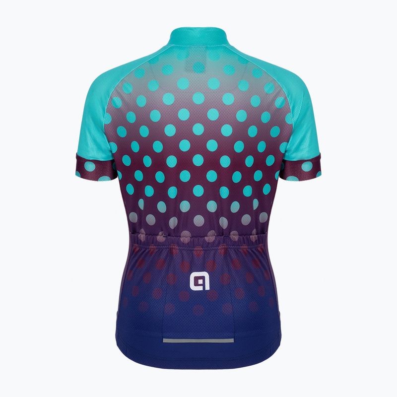 Maglia ciclismo bambino Alé Maglia Bimbo MC Bubble verde 2