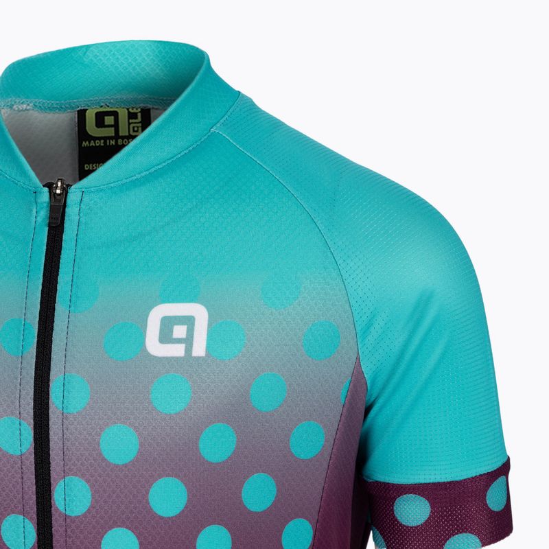 Maglia ciclismo bambino Alé Maglia Bimbo MC Bubble verde 3