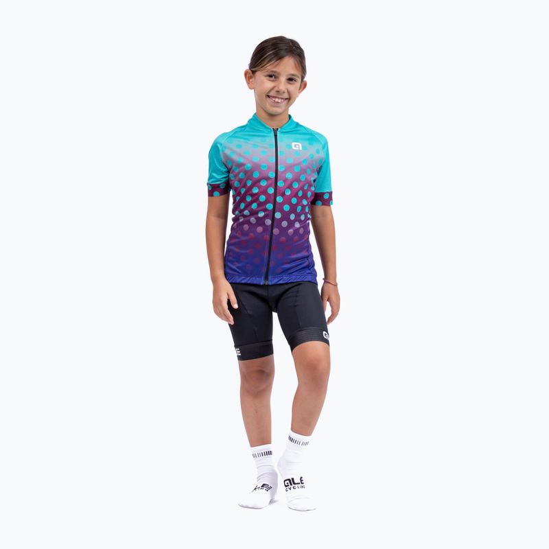Maglia ciclismo bambino Alé Maglia Bimbo MC Bubble verde 5