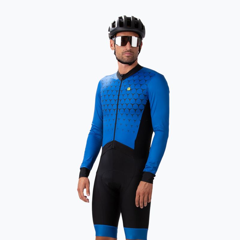 Tuta da triathlon da uomo Alé Body MC Hive blu