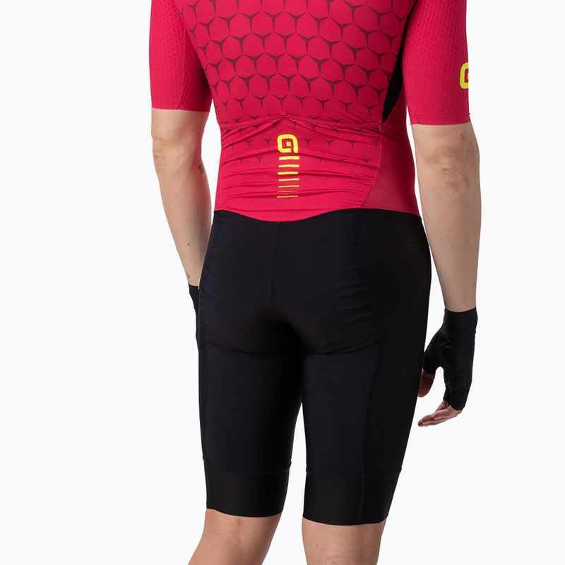 Tuta da triathlon da uomo Alé Body MC Hive rosso 6