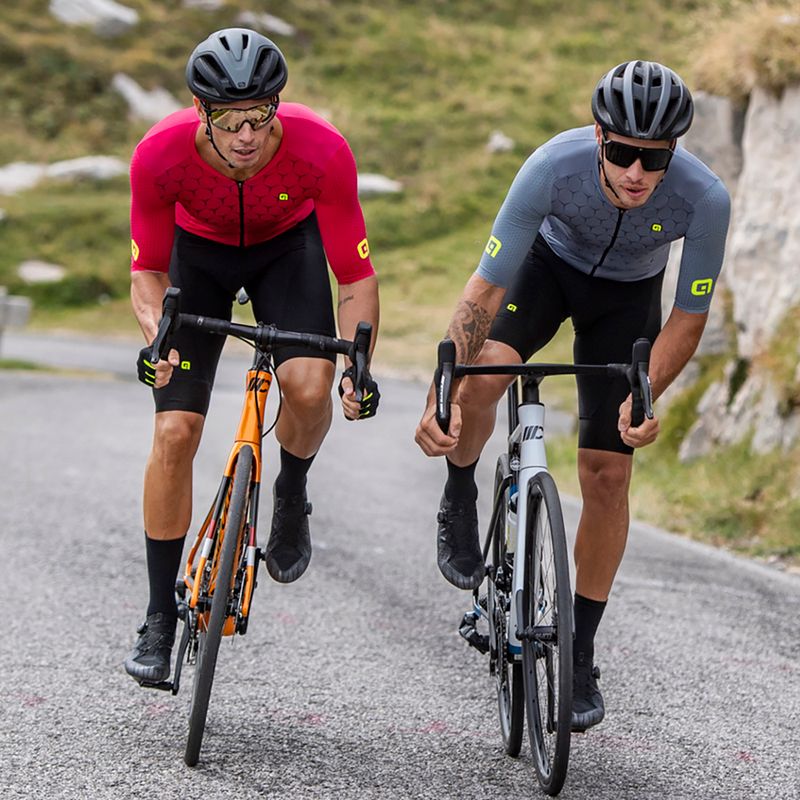 Tuta da triathlon da uomo Alé Body MC Hive rosso 9