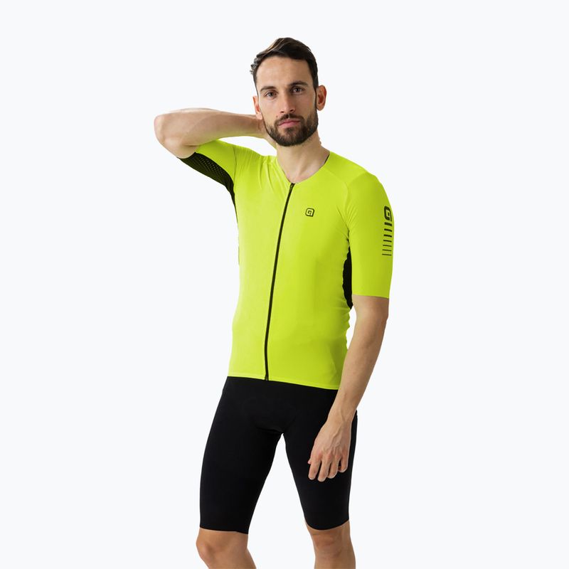 Maglia ciclismo uomo Alé Race Special giallo fluo 10