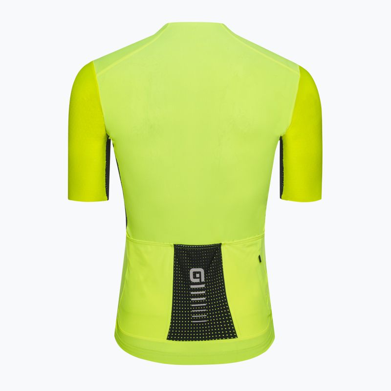 Maglia ciclismo uomo Alé Race Special giallo fluo 2