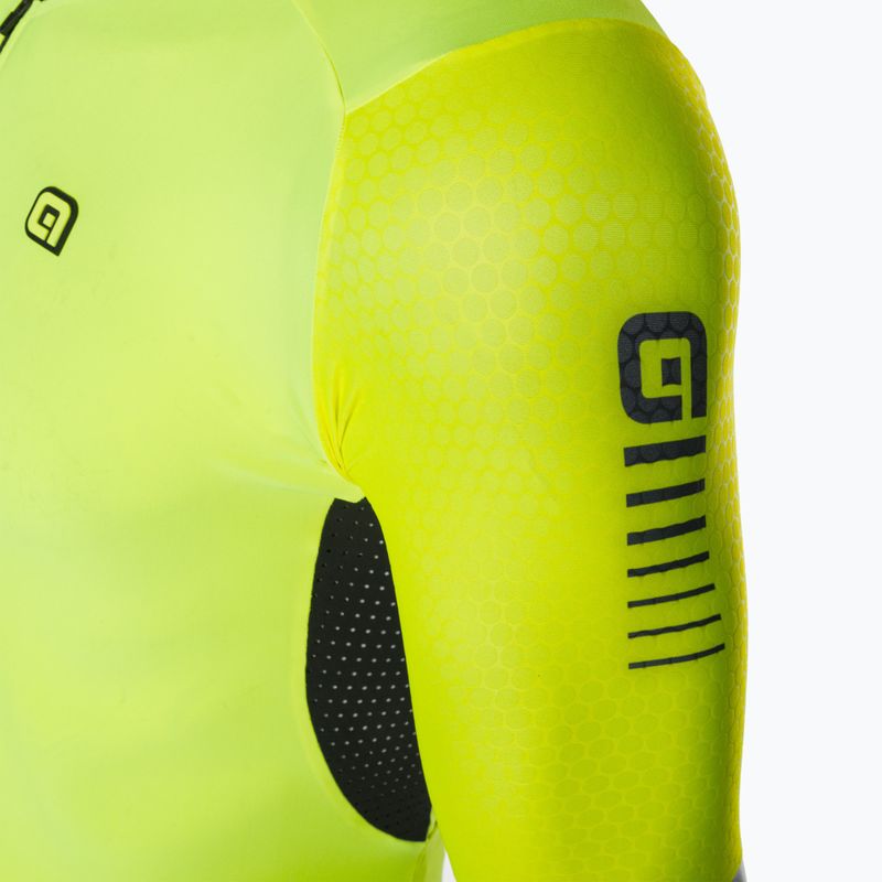 Maglia ciclismo uomo Alé Race Special giallo fluo 4