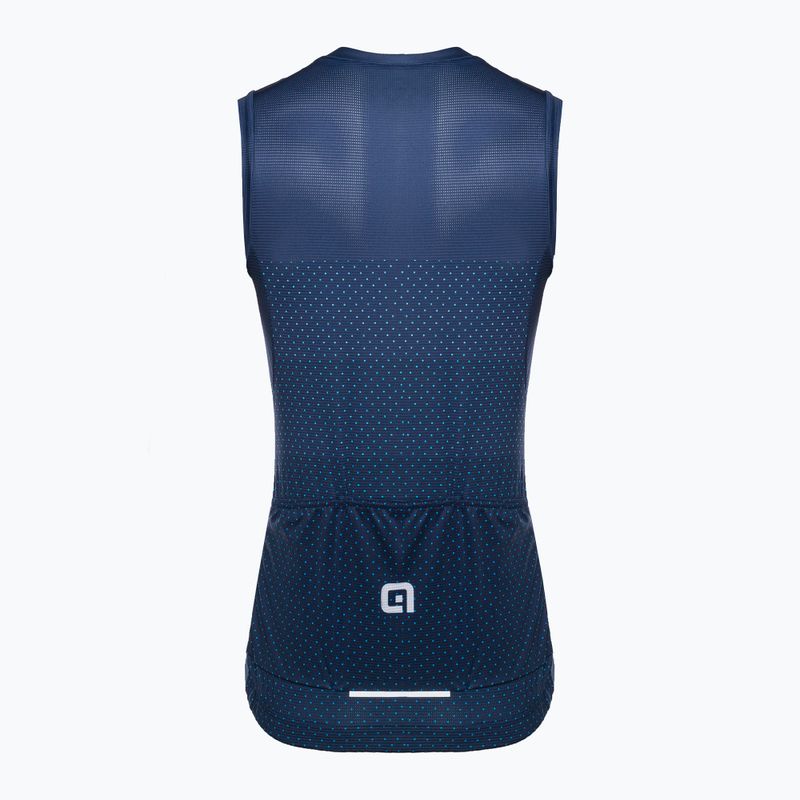 Maglia ciclismo donna Alé Maglia Donna SM Level blu 8