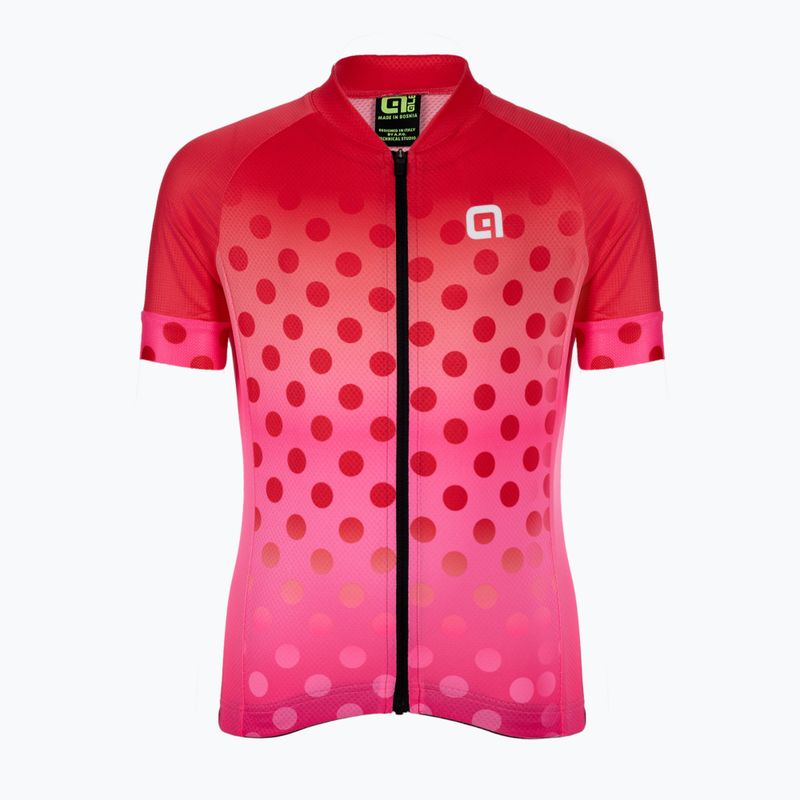 Maglia ciclismo bambino Alé Maglia Bimbo MC Bubble fragola