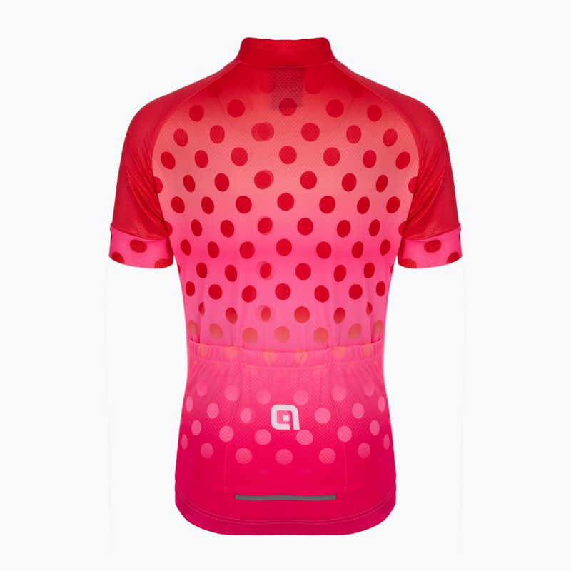 Maglia ciclismo bambino Alé Maglia Bimbo MC Bubble fragola 2