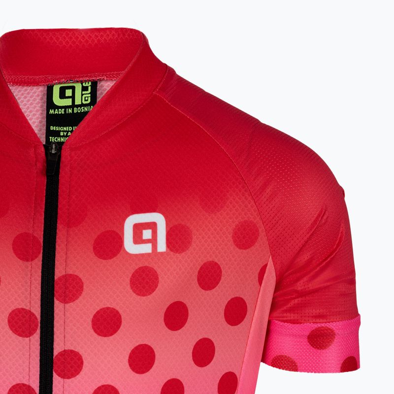 Maglia ciclismo bambino Alé Maglia Bimbo MC Bubble fragola 3