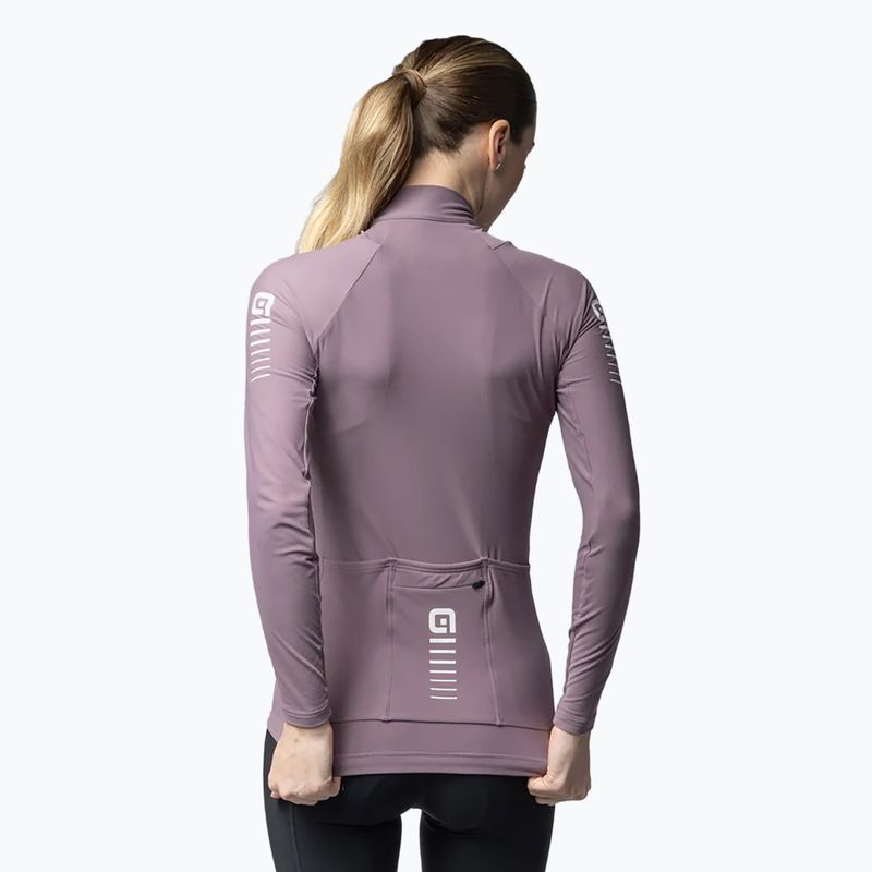 Felpa ciclismo donna Alé Warm Race cashmere 2