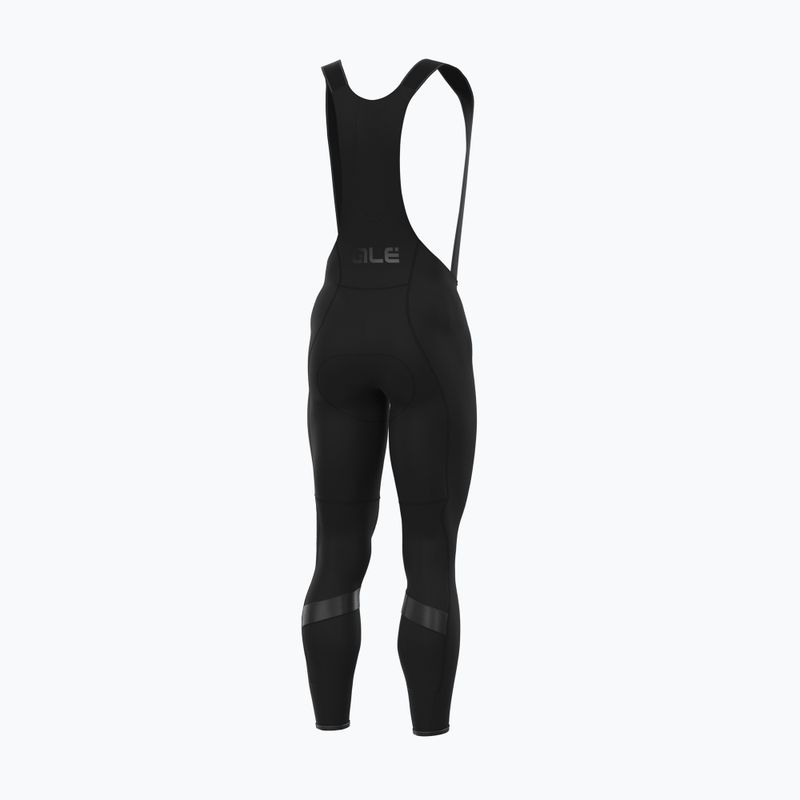 Pantaloni da ciclismo da uomo Alé Clima Warm Plus nero/nero 9