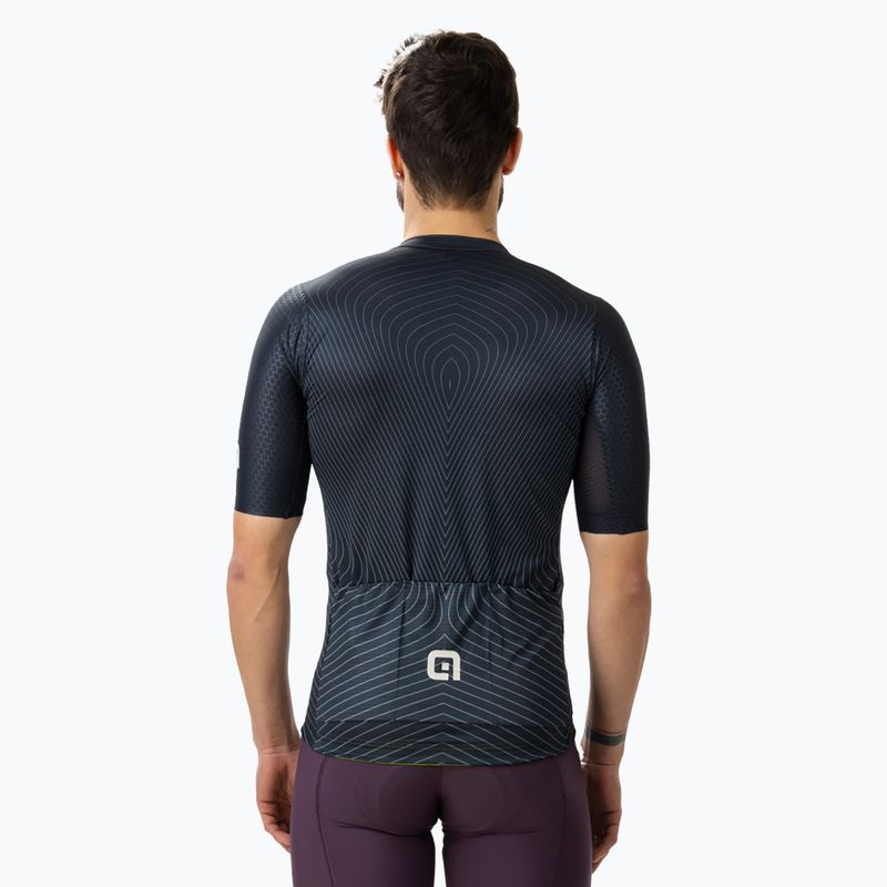 Maglia ciclismo uomo Alé Zig Zag nero 2