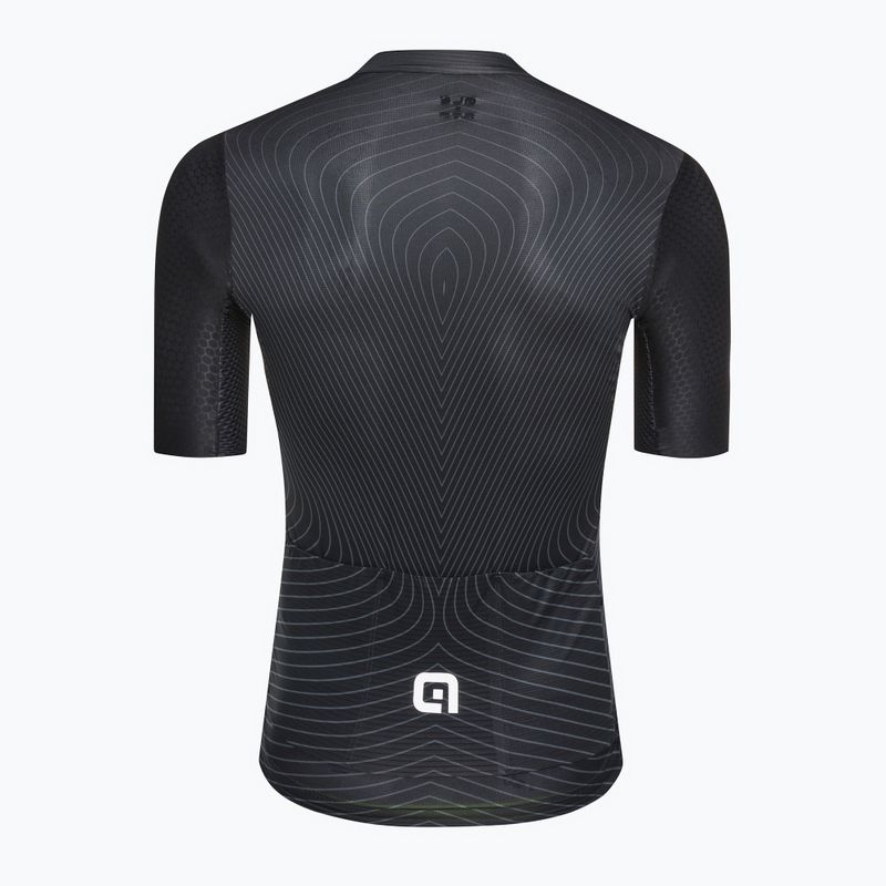 Maglia ciclismo uomo Alé Zig Zag nero 7