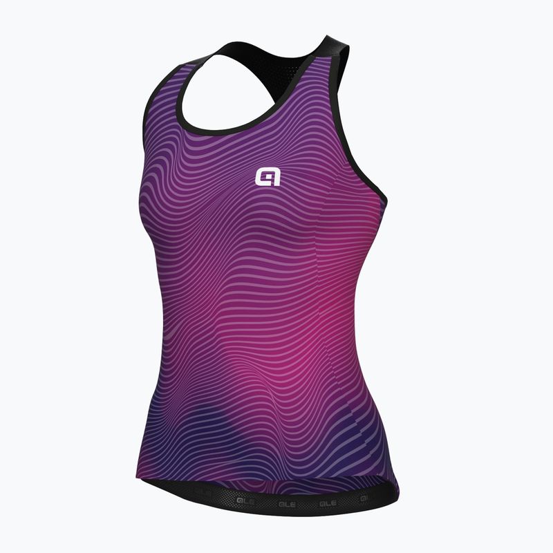 Maglia ciclismo donna Alé Onda viola 7