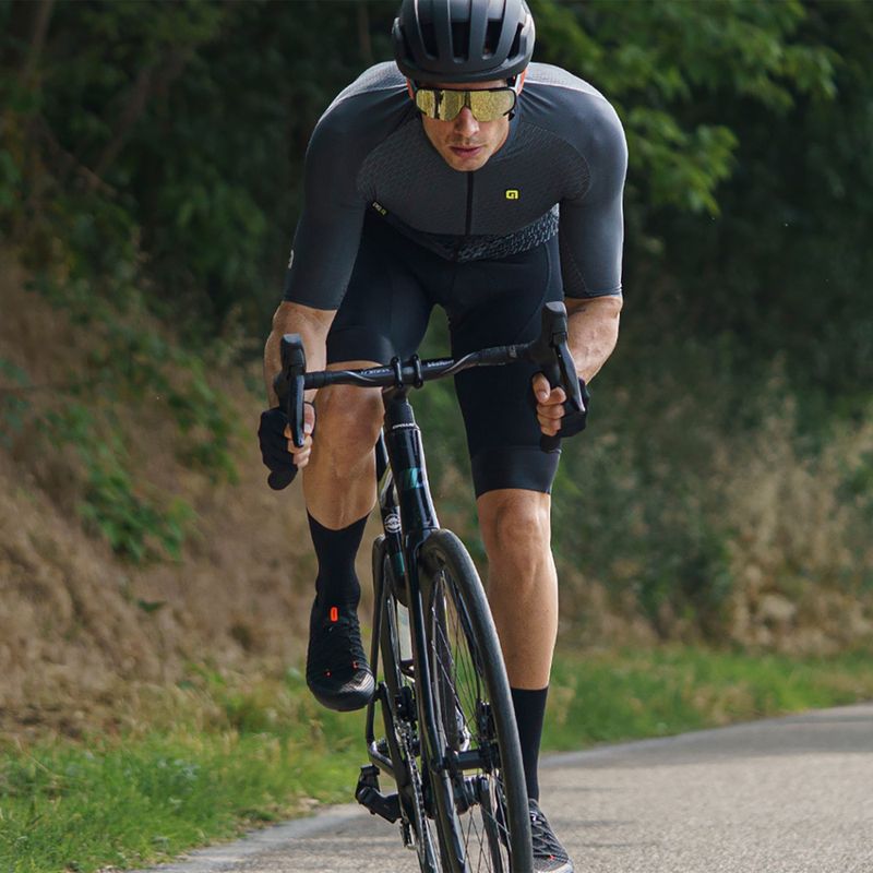 Maglia ciclismo uomo Alé Web nero 12