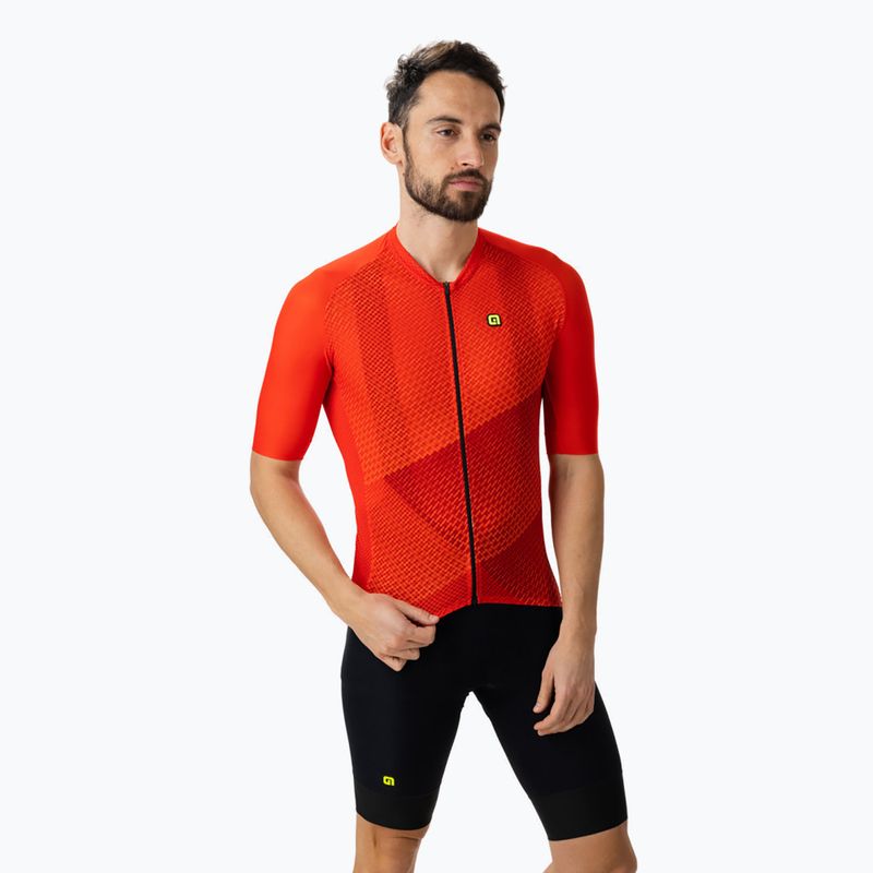 Maglia ciclismo uomo Alé Web rosso 2