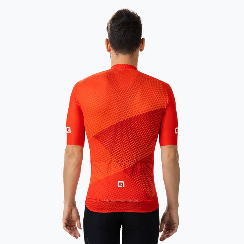 Maglia ciclismo uomo Alé Web rosso 3