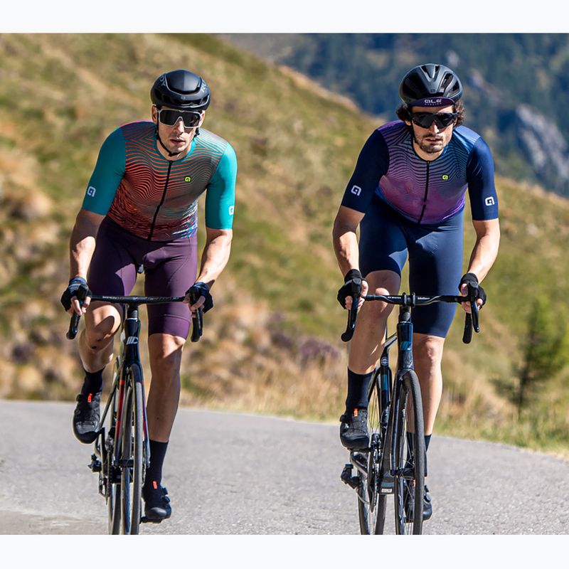 Maglia ciclismo uomo Alé Onda blu navy 6