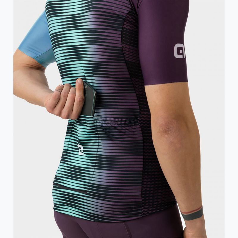 Maglia ciclismo uomo Alé Dinamica verde acqua 11