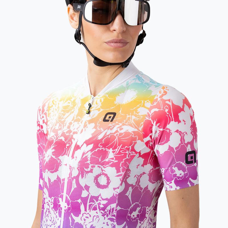 Maglia ciclismo donna Alé Nadine bianco 3