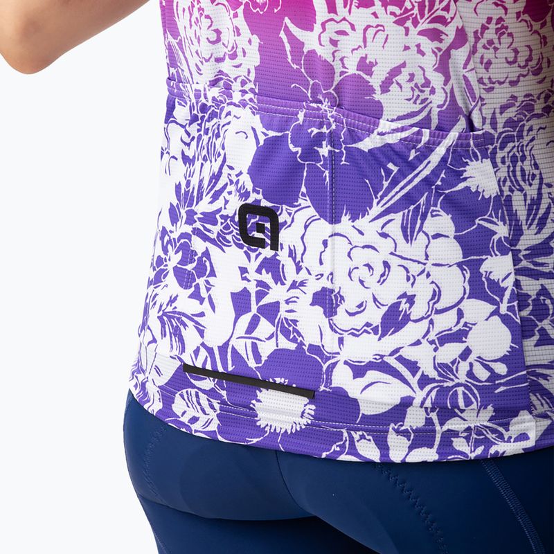 Maglia ciclismo donna Alé Nadine bianco 5