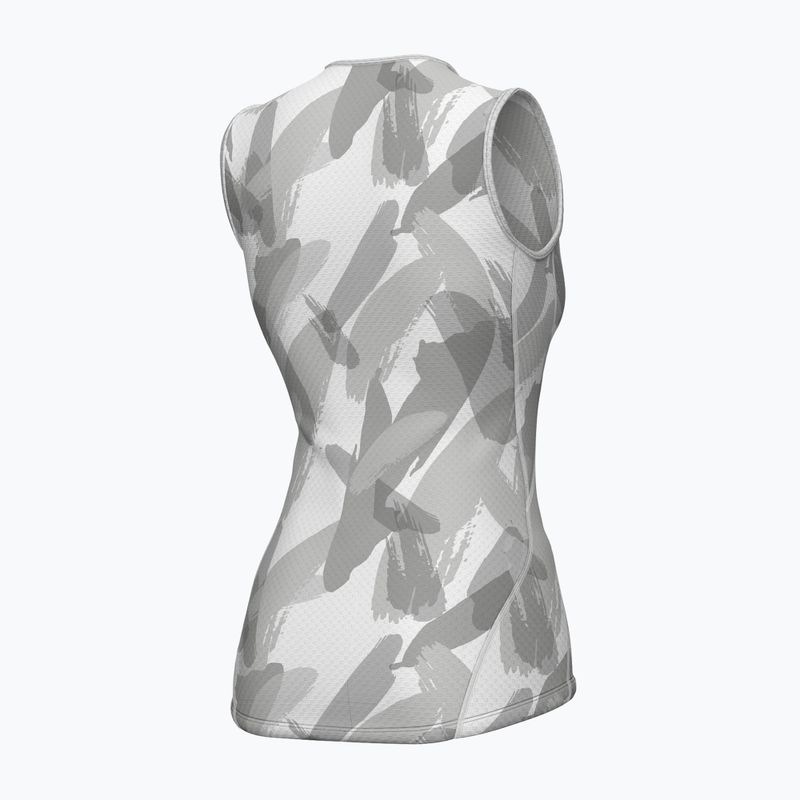 Felpa ciclismo donna Alé Brush grigio 2