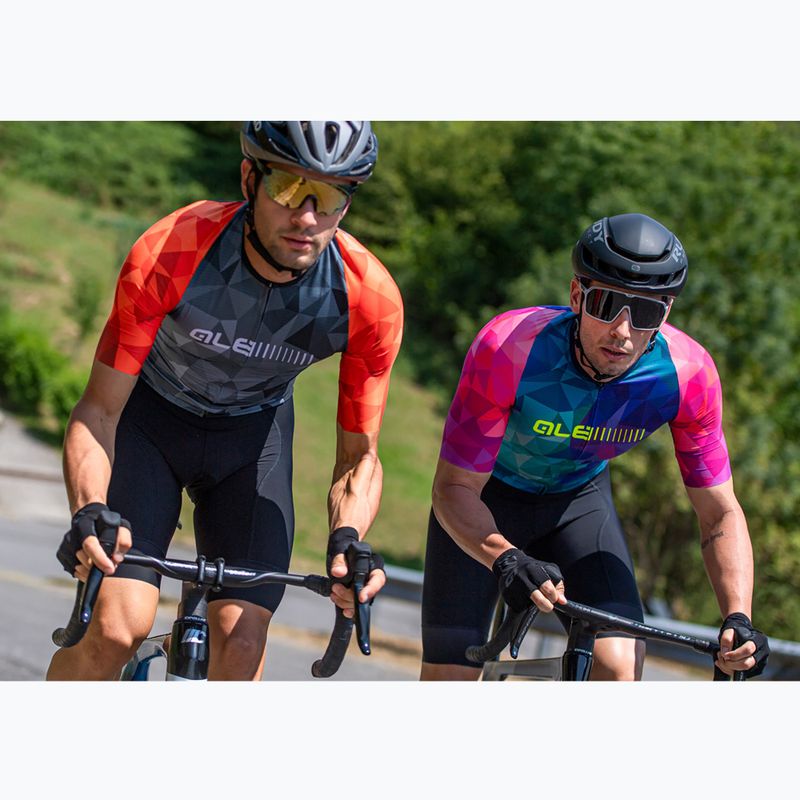 Maglia ciclismo uomo Alé Valley nero 4