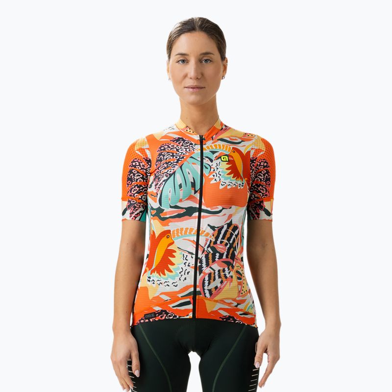 Maglia ciclismo donna Alé Rio arancione