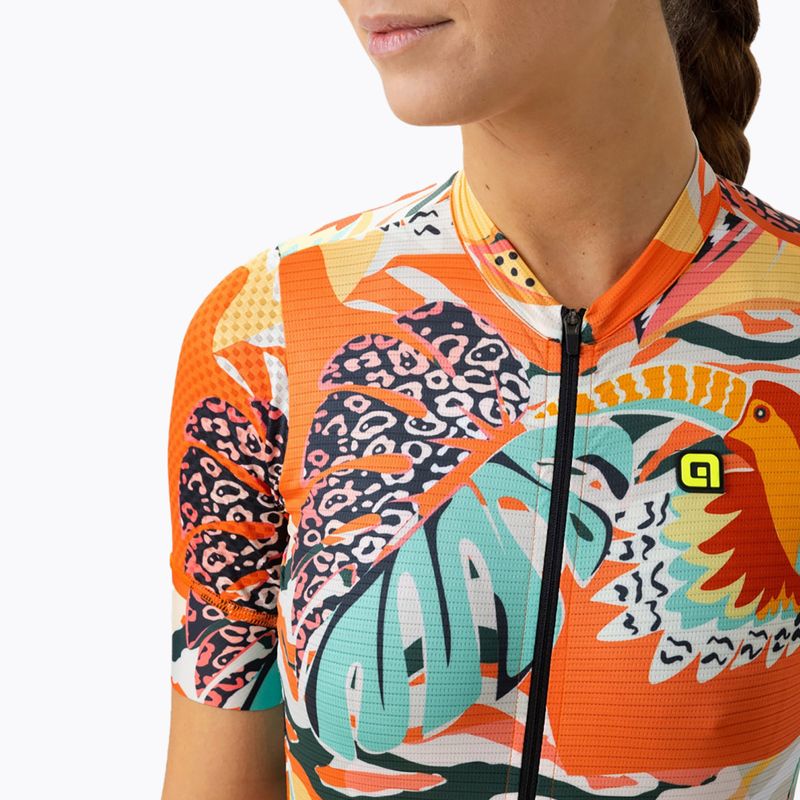 Maglia ciclismo donna Alé Rio arancione 4