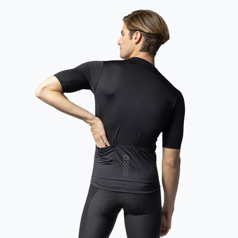Maglia ciclismo uomo Alé Color Block nero 2
