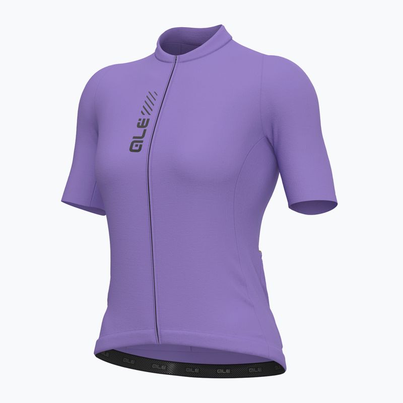 Maglia ciclismo donna Alé Color Block lilla 6