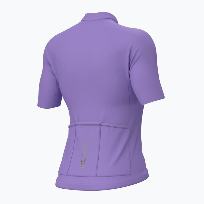 Maglia ciclismo donna Alé Color Block lilla 7